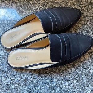 Navy Michael Kors Loafers